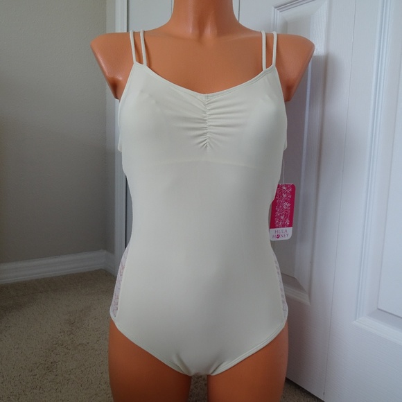 Hula Honey Other - Hula Honey NWT Junior 1 Piece Beige Swimsuit